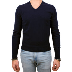 Maglia collo a V Drumohr