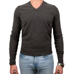 Maglia collo a V Drumohr