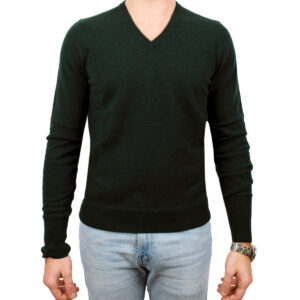 Maglia collo a V Drumohr